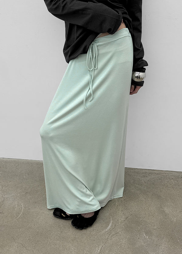 Obsidian maxi long skirt