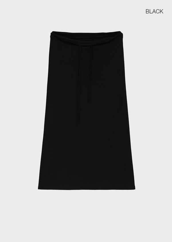Obsidian maxi long skirt