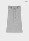 Obsidian maxi long skirt