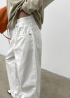 Bizarre wide cotton pants