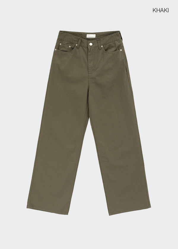 Bizarre wide cotton pants