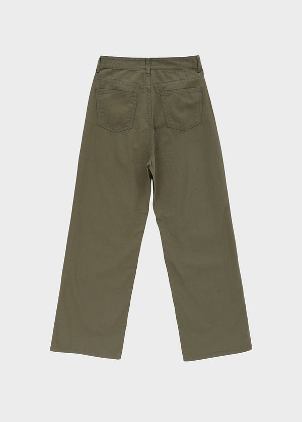 Bizarre wide cotton pants