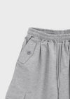 (UNISEX) Dipia Cargo Bermuda Elastic Pants