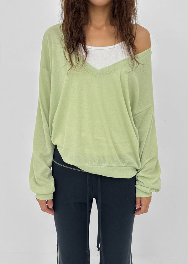 Chicom V-neck Summer Sweatshirt