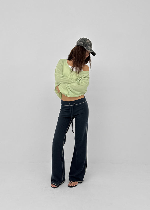 [MADE] Polte Low-waist Bootcut Elastic Pants
