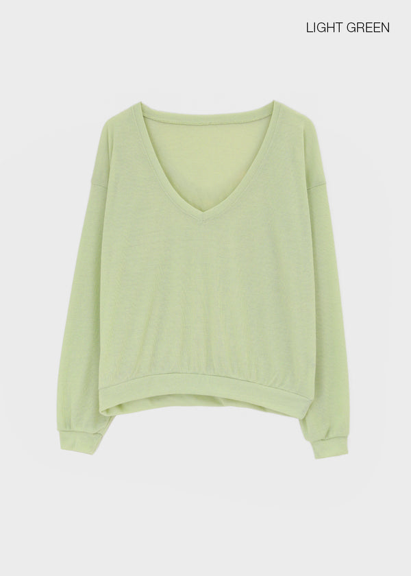 Chicom V-neck Summer Sweatshirt