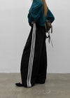 Slink Track Nylon Banding Pants