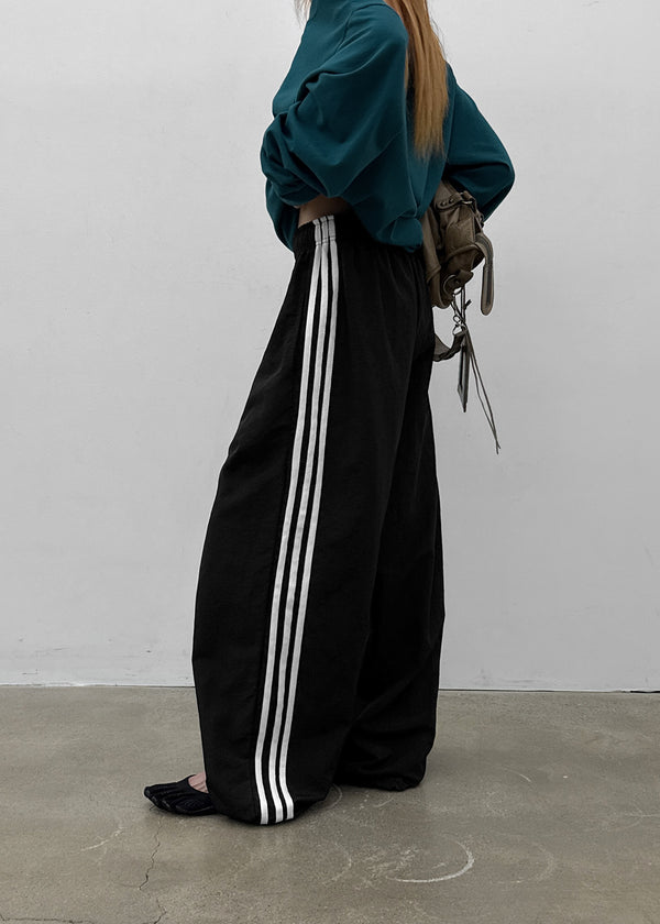 Slink Track Nylon Banding Pants