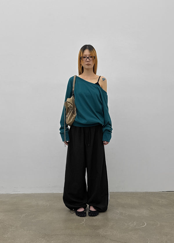 Slink Track Nylon Banding Pants