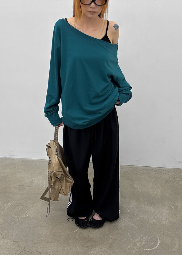 Slink Track Nylon Banding Pants