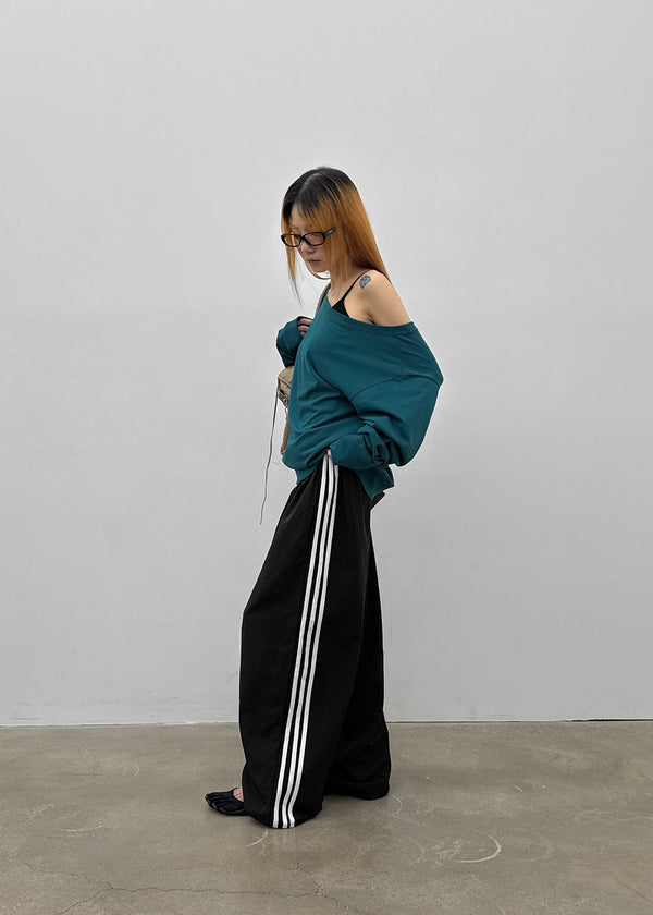 Slink Track Nylon Banding Pants