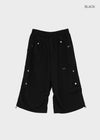(UNISEX) Tether Nylon Knee-length Bermuda Shorts
