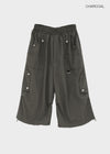 (UNISEX) Tether Nylon Knee-length Bermuda Shorts