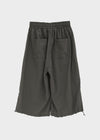 (UNISEX) Tether Nylon Knee-length Bermuda Shorts