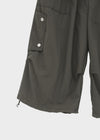 (UNISEX) Tether Nylon Knee-length Bermuda Shorts