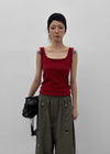 Briss Square Neck Sleeveless