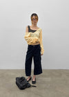 Bagari Cargo Cropped Capri Pants