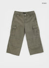 Bagari Cargo Cropped Capri Pants