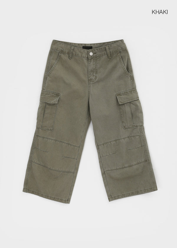 Bagari Cargo Cropped Capri Pants