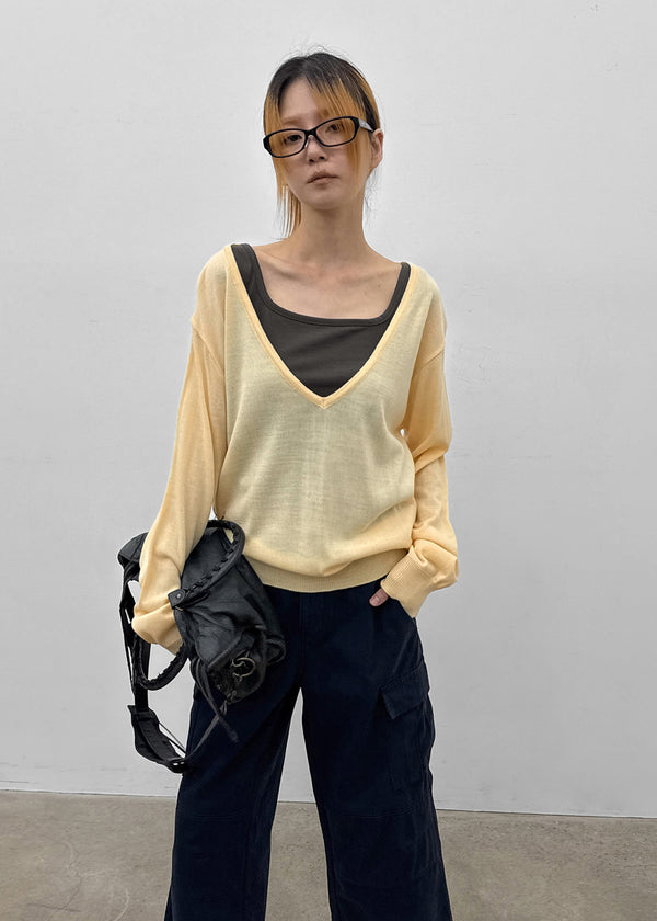 Briss Square Neck Sleeveless