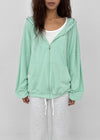 Tamming Loose Fit Zip-up Hoodie