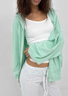 Tamming Loose Fit Zip-up Hoodie