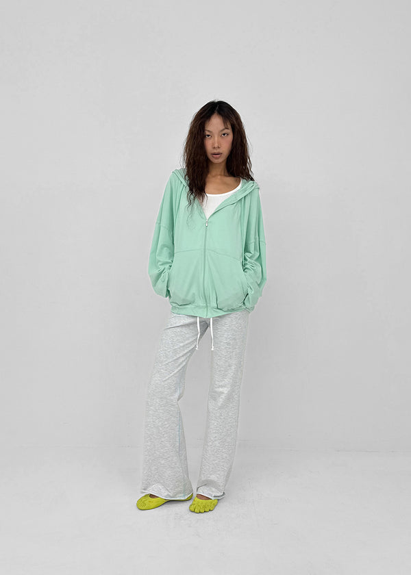 Tamming Loose Fit Zip-up Hoodie