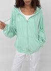 Tamming Loose Fit Zip-up Hoodie