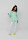 Tamming Loose Fit Zip-up Hoodie