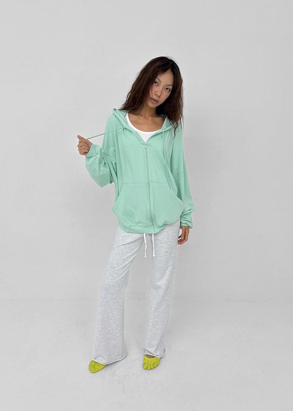 Tamming Loose Fit Zip-up Hoodie