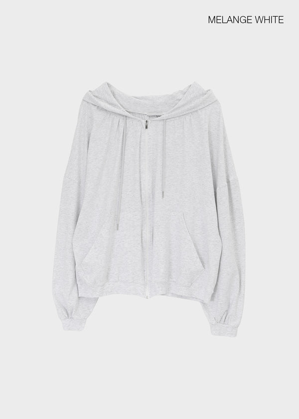 Tamming Loose Fit Zip-up Hoodie