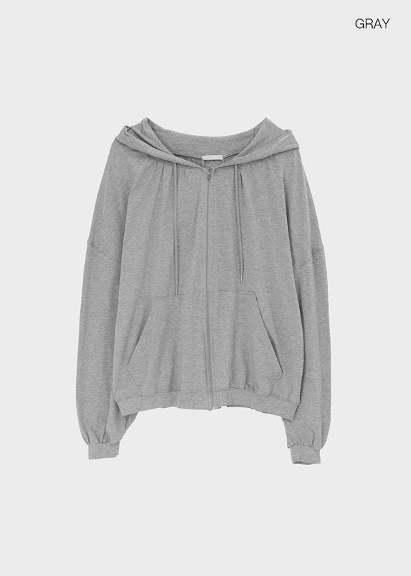 Tamming Loose Fit Zip-up Hoodie