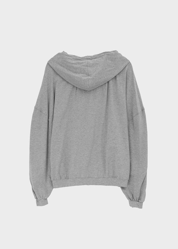 Tamming Loose Fit Zip-up Hoodie