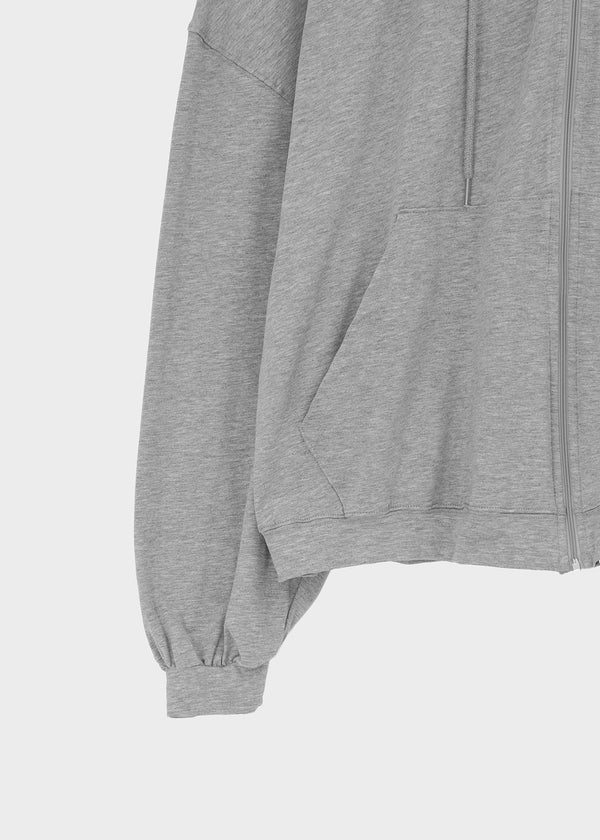 Tamming Loose Fit Zip-up Hoodie