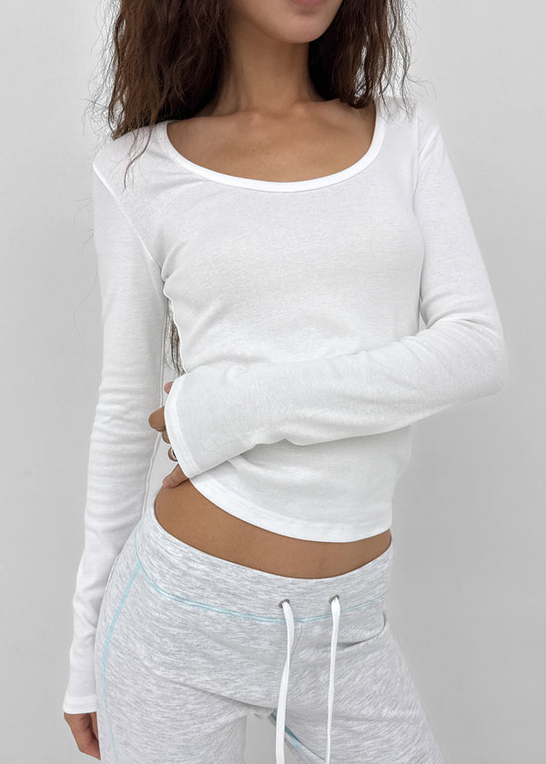 [MADE] Tomsnu U-neck Long Sleeve Tee