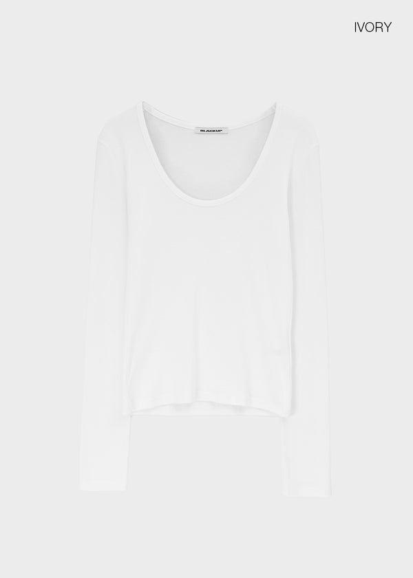 [MADE] Tomsnu U-neck Long Sleeve Tee