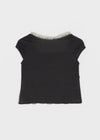 Delming Cancan Bolero Short Sleeve Tee