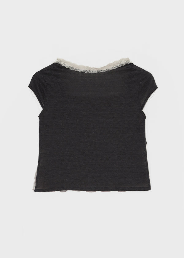 Delming Cancan Bolero Short Sleeve Tee