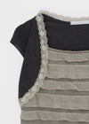 Delming Cancan Bolero Short Sleeve Tee