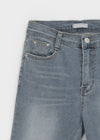 Layton Slit Capri Denim Pants