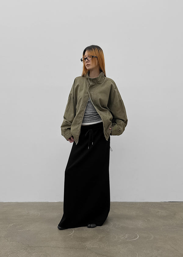 (UNISEX) Slacker High-Neck Field Jacket