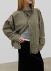 (UNISEX) Slacker High-Neck Field Jacket