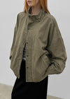(UNISEX) Slacker High-Neck Field Jacket