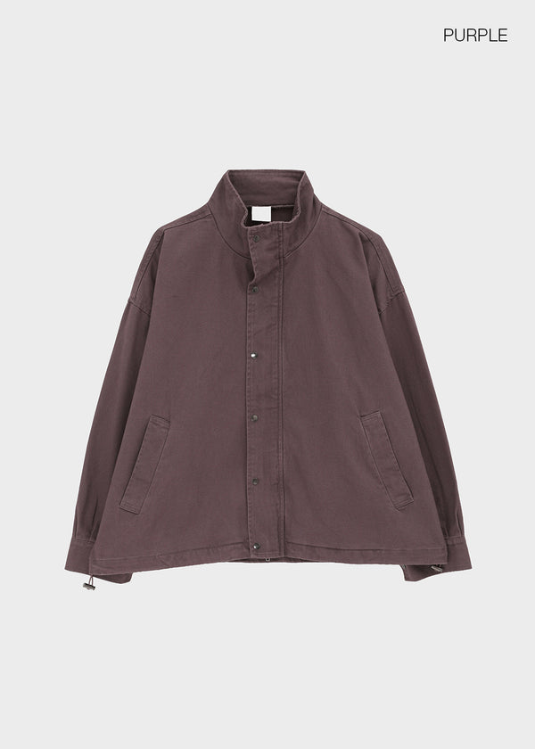 (UNISEX) Slacker High-Neck Field Jacket