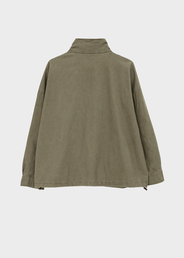 (UNISEX) Slacker High-Neck Field Jacket