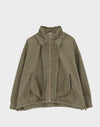 (UNISEX) Slacker High-Neck Field Jacket