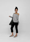 [MADE] Kikoon Boat Neck Oversized Long Sleeve Tee