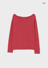 [MADE] Kikoon Boat Neck Oversized Long Sleeve Tee