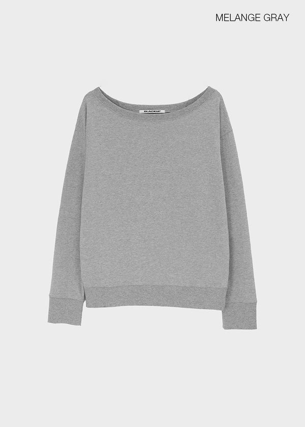 [MADE] Kikoon Boat Neck Oversized Long Sleeve Tee