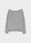 [MADE] Kikoon Boat Neck Oversized Long Sleeve Tee